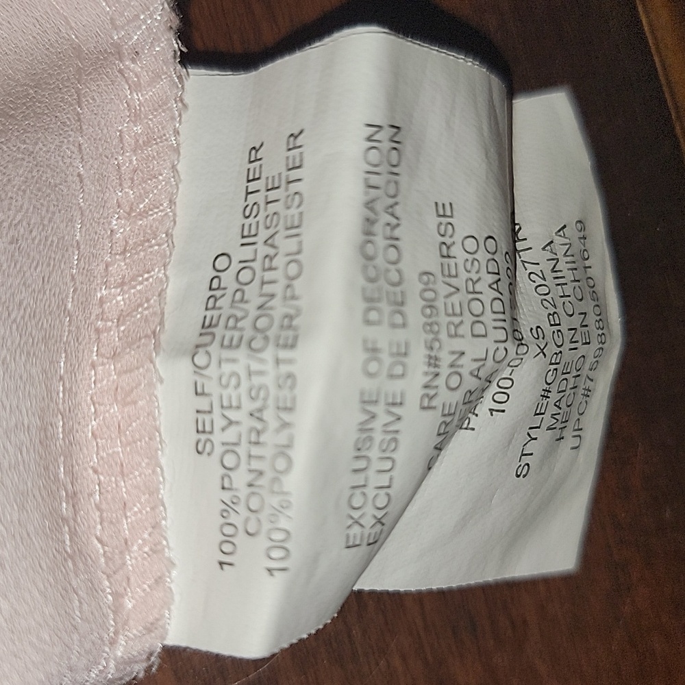 (J14) G.B. Polyester shirt XS - Picture 7 of 7